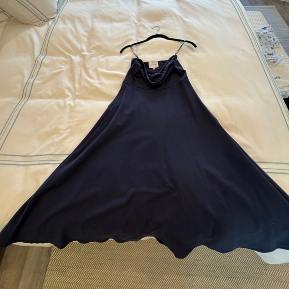 Reformation Lora Knit Dress Blue - Size S - Picture 5 of 6